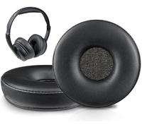 SOULWIT Coussinets d'oreille pour Skullcandy Cassette sans Fil Supra-auriculaire Casque, Coussin en Cuir Protéiné Souple et Mousse Haute Densité