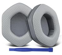 SOULWIT Coussinets d'oreille pour V-Moda Crossfade 1/2/3 Wireless, M-100/M-100 Master, LP2/LP Casque, Coussin avec Tissu en Maille Durable et Mousse Haute Densité