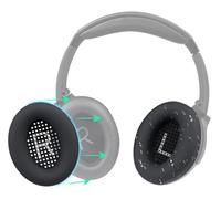 SOULWIT Coussinets en Silicone Couverture pour Bose QuietComfort QC35/QC25/QC15/QC2/NC700/QC45/QC Ultra SE SC/New QC/AE2/SoundLink/SoundTrue Casque, Mousse Anti-Sueur Coussin Protecteur
