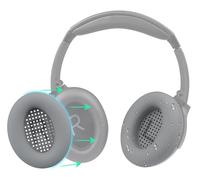 SOULWIT Coussinets en Silicone Couverture pour Bose QuietComfort QC35/QC25/QC15/QC2/NC700/QC45/QC Ultra SE SC/New QC/AE2/SoundLink/SoundTrue Casque, Mousse Anti-Sueur Coussin Protecteur