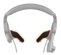 SOULWIT Coussinets latéraux en Nano Cloth pour Bose ProFlight Series 1/2 Aviation Casque, Housse de Remplacement pour Coussinets de Tête avec Mousse de Haute Densité, Durable