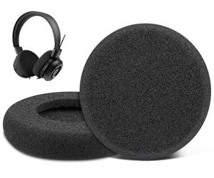 SOULWIT Coussinets pour Grado SR60/SR80/SR125 Séries - Noir | pour SR60/SR60e/SR60i/SR60is/SR60x, SR80/SR80e/SR80i/SR80is/SR80x, SR125/SR125e/SR125i/SR125is/SR125x Casques