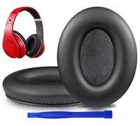 SOULWIT Coussinets pour Monster-Beats Studio 1.0(1st Gen) - Noir | Ne conviennent pas Studio 2.0/3.0/Pro