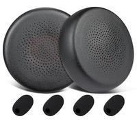 SOULWIT Coussinets pour Yealink BH70/WH64 Casques avec 4 Protections en Mousse pour Micro