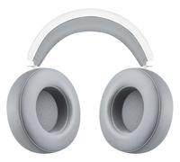 SOULWIT Cuir Protéiné Bandeau Headband Coussin + Mousse Coussinets d’Oreilles pour Corsair Virtuoso RGB Wireless XT SE Casque de Jeu, Pièce de Réparation de la Sangle de Tête
