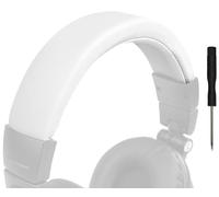 SOULWIT Cuir Protéiné Housse de Rechange pour Audio Technica ATH M50, M50X, M50XWH, M50XBT, M50XBT2, M50S/LE Casque Bandeau,Remplacement Headband Accessoires