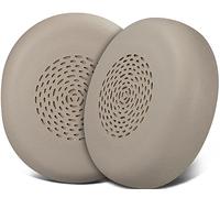 SOULWIT Cuir Protéiné Mousse Coussin Coussinets pour Jabra Evolve2 75 PC Wireless Casque (ne Convient Pas à Evolve 75),Oreillettes avec Mousse d'isolation phonique