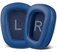 SOULWIT Cuir Protéiné Mousse Coussin Coussinets pour Logitech G35 G930 G933 G933S G935 G633 G633S G635 G533 G430 G431 G432 G433 G332 G230 G231 G233 Casque