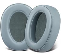 SOULWIT Doux Cuir Protéiné Mousse Coussin Coussinets pour Sony WH-H900N (h.Ear on 2 Wireless) & MDR 100ABN (h.Ear on Wireless) Annulation de Bruit Over-Ear Casque
