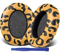 SOULWIT Doux Cuir Protéiné Mousse Coussin Coussinets pour Sony WH-XB910 XB910N Suppression du Bruit des Basses supplémentaires Casque, pour Sony WHXB910N Wireless Bluetooth Casque