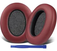 SOULWIT Doux Cuir Protéiné Mousse Coussin Coussinets pour Sony WH-XB910 XB910N Suppression du Bruit des Basses supplémentaires Casque, pour Sony WHXB910N Wireless Bluetooth Casque