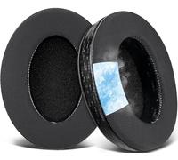 SOULWIT Gel Coussinets pour ATH M50X/M40X, HyperX Cloud 2/3/Alpha, MDR-7506, Arctis 7/9/5/Nova 7/Pro Wired, G Pro X, Sennheiser HD280, Razer Kaira/Barracuda/Kraken Series, Turtle Beach Stealth