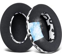 SOULWIT Gel Coussinets pour ATH M50X/M40X, HyperX Cloud 2/3/Alpha, MDR-7506, Arctis 7/9/5/Nova 7/Pro Wired, G Pro X, Sennheiser HD280, Razer Kaira/Barracuda/Kraken Series, Turtle Beach Stealth