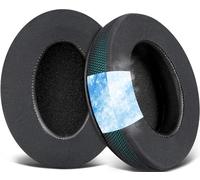 SOULWIT Gel Coussinets pour ATH M50X/M40X, HyperX Cloud 2/3/Alpha, MDR-7506, Arctis 7/9/5/Nova 7/Pro Wired, G Pro X, Sennheiser HD280, Razer Kaira/Barracuda/Kraken Series, Turtle Beach Stealth