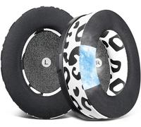 SOULWIT Gel de Refroidissement Coussin pour Audeze Penrose/Penrose X/Mobius, HyperX Cloud Orbit/Orbit S - Mousse d'Isolation Phonique, Tissu de Soie Glacée