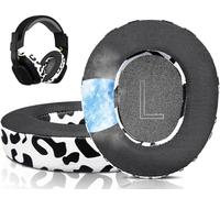 SOULWIT Gel de Refroidissement Mousse Coussin Coussinets pour Astro A10 Gen 2 Filaire Casque, avec Tissu en Soie de Glace Durable et Mousse Confort pour Isolation Phonique