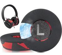 SOULWIT Gel de Refroidissement Mousse Coussin Coussinets pour Beats EP Wired Filaire on-Ear Casque,Coussinets avec Mousse Haute Densité Anti-Bruit