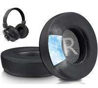 SOULWIT Gel de Refroidissement Mousse Coussin Coussinets pour House of Marley Positive Vibration 2 Wired/Wireless Casques avec Mousse d'isolement de Bruit à Haute densité