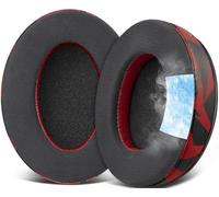 SOULWIT Gel de Refroidissement Mousse Coussin Coussinets pour HyperX Cloud 2/3/1/Alpha/Flight/Stinger/Stinger2/Core/Pro, CloudX Stinger/Flight Series Casque