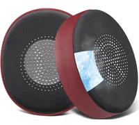 SOULWIT Gel de Refroidissement Mousse Coussin Coussinets pour Jabra Evolve2 65 (Evolve 2 65MS 65UC MS UC) / Evolve2 40 (40UC 40MS USB) / Elite 45h On-Ear le sans fil Casque,avec Tissu en Soie de Glace