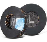 SOULWIT Gel de Refroidissement Mousse Coussin Coussinets pour Logitech H390/H391/H600/H609/H760 sans Fil Casques, Coussinets d’Oreille avec Mousse d’Isolation Phonique, Épaisseur Supplémentaire