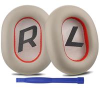 SOULWIT Gel de Refroidissement Mousse Coussin Coussinets pour plantronics backbeat Pro 2, Casque Voyager 8200 UC, Coussinets d'oreille avec Mousse d'isolation Acoustique Haute densité