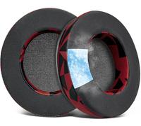 SOULWIT Gel de Refroidissement Mousse Coussin Coussinets pour Razer Blackshark V2 X/Blackshark V2 HyperSpeed Casque, Coussinets d’Oreilles avec Mousse Isolante Acoustique Haute Densité
