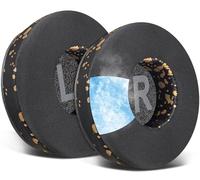 SOULWIT Gel de Refroidissement Mousse Coussin Coussinets pour Skullcandy Cassette on-Ear Les sans Fil Casques, Coussinets d’Oreille en Tissu de Soie Glacée, Mousse Haute Densité