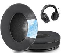 SOULWIT Gel de Refroidissement Mousse Coussin pour HyperX Cloud Stinger Core Wireless/Cloud Stinger Core 7.1 Casque de Jeu, Coussinets avec Mousse à Mémoire de Forme Haute Densité