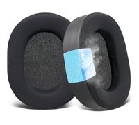 SOULWIT Gel Mousse Coussin Coussinets pour Casque Corsair HS65/HS55 Surround Filaire, HS55 Surround V2, HS 65/HS 55 - Noir