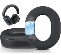 SOULWIT Gel rafraîchissant Coussinets d'oreille pour Razer BlackShark V3/BlackShark V3 X HyperSpeed Wireless Gaming Casques, Coussin en Tissu Ice Silk, Mousse à Mémoire de Forme Haute Densité