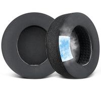 SOULWIT Grid Gel Réfrigérant Coussinets d'oreille pour Philips Fidelio X2HR/X3/X2/X1S Casques, Coussin avec Tissu Ice Silk et Mousse Haute Densité