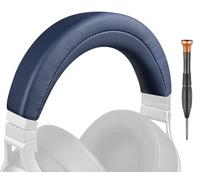 SOULWIT Housse en Cuir de Protéine Bandeau pour Corsair Virtuoso RGB Wireless XT SE Gaming Casque, Coussin de Remplacement pour Headband Réparation du Serre-tête