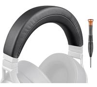 SOULWIT Housse en Cuir de Protéine Bandeau pour Corsair Virtuoso RGB Wireless XT SE Gaming Casque, Coussin de Remplacement pour Headband Réparation du Serre-tête