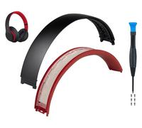 SOULWIT Kit de Couverture Bandeau Headband pour Beats Studio 3 & Studio 2 Wired & Wireless Casques, Pièce de Remplacement pour Coussin de Ceinture de Tête avec Silicone Durable et Plastique