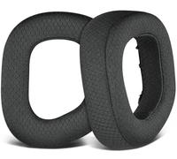 SOULWIT Maille Coussinets pour Corsair HS80 - Noir | pour Corsair HS80 Max/HS80 USB Wired/HS 80 RGB Wireless Gaming Casques