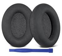 SOULWIT Micro Suède Mousse Coussin Coussinets pour Sony WH-1000XM3 (WH1000XM3) Over-Ear Casque,avec Mousse d'isolation phonique, épaisseur supplémentaire