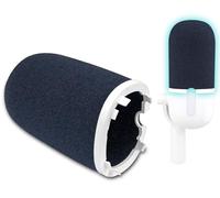 SOULWIT Microphones Pop Filter pour Elgato Wave Neo USB Condenser, Protecteur Microphone Mousse Couvre Pare-Brise - Noir d'encre Bleu