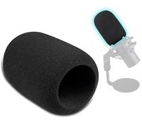SOULWIT Microphones Pop Filter pour HyperX QuadCast 2 - USB (Ne Convient Pas QuadCast 2S), Protecteur Microphone Mousse Couvre Pare-Brise