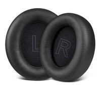 SOULWIT Mousse Coussin Coussinets d'oreille pour Casque Anker Soundcore Life Q30/Q35, Mousse d’Isolation Phonique - Noir