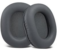 SOULWIT Mousse Coussin Coussinets pour Audio Technica ATH M50X M50XBT M50RD M40X M30X M20X MSR7 SX1 Monitor Casque Audio, en Cuir protéiné Plus Doux, en Mousse à mémoire de Forme Haute densité