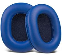 SOULWIT Mousse Coussin Coussinets pour Audio Technica ATH M50X M50XBT M50RD M40X M30X M20X MSR7 SX1 Monitor Casque Audio, en Cuir protéiné Plus Doux, en Mousse à mémoire de Forme Haute densité