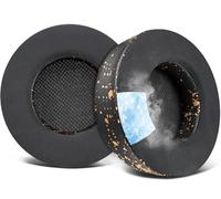 SOULWIT Mousse Coussin Coussinets pour Corsair Virtuoso RGB Wireless XT SE Gaming Casque, Coussinets avec de la Mousse d’Isolation du Bruit Haute densité, épaisseur ajoutée