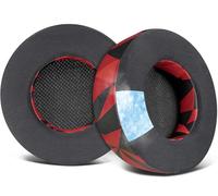 SOULWIT Mousse Coussin Coussinets pour Corsair Virtuoso RGB Wireless XT SE Gaming Casque, Coussinets avec de la Mousse d’Isolation du Bruit Haute densité, épaisseur ajoutée