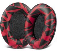 SOULWIT Mousse Coussin Coussinets pour HyperX Cloud 1/2/3/Pro/Core/Flight/Flight S/Stinger/Stinger S, CloudX Stinger/Stinger Core/Flight Casques