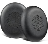 SOULWIT Mousse Coussin Coussinets pour Jabra Evolve2 65 Flex (Ne Conviennent Pas à d’Autres Casques) Casque, Coussinets d’Oreilles avec Cuir de Protéine Plus Doux
