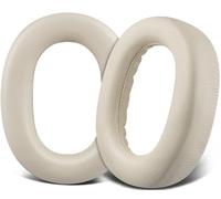 SOULWIT Mousse Coussin Coussinets pour Jabra Evolve2 85 UC/Evolve 2 85 MS (ne Convient Pas à Elite 85H) Casque sans Fil, Coussinets d'oreille avec Cuir Protéiné Plus Doux, Mousse d'isolation du Bruit