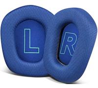 SOULWIT Mousse Coussin Coussinets pour Logitech G733 G535 G335 Lightspeed Wireless Gaming Casque avec Tissu en Maille Durable, Mousse d'isolement de Bruit de Confort