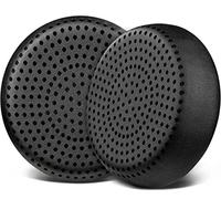 SOULWIT Mousse Coussin Coussinets pour Skullcandy Grind Wired/Wireless Bluetooth Casque, Coussins de Plate-Forme d'oreille avec Cuir Plus Doux, Mousse d'isolement de Bruit