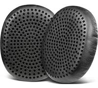 SOULWIT Mousse Coussin Coussinets pour Skullcandy Riff, Riff2 Casque Supra-auriculaire Filaire/sans Fil, Coussinets d'oreille avec Cuir Plus Doux, Mousse d'isolation phonique